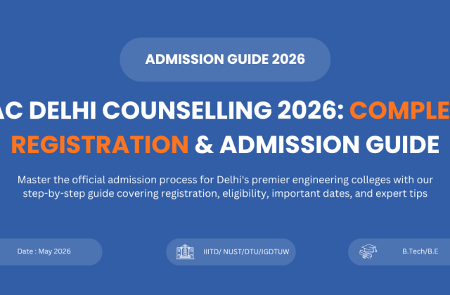 JAC Delhi counselling 2026 cutoff category wise DTU NSUT IIITD